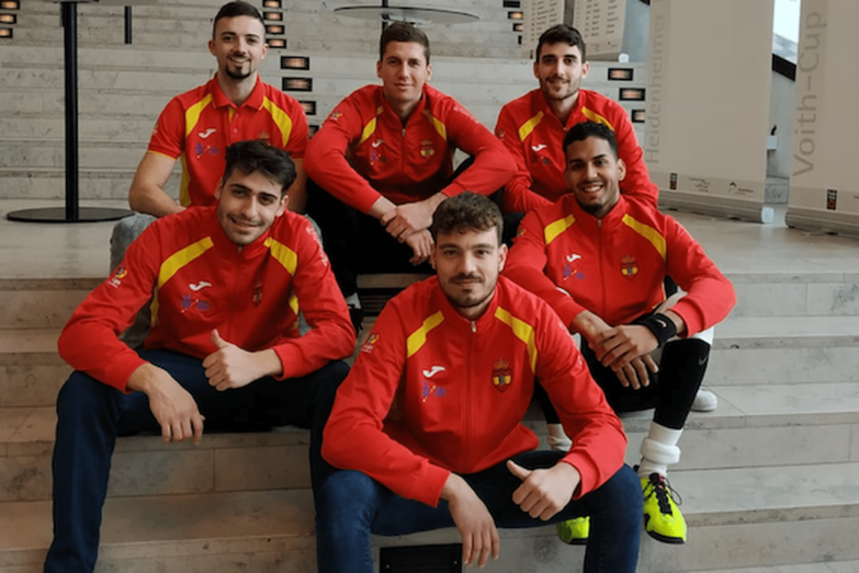 Imagen de los componentes del combinado español (Foto TA)